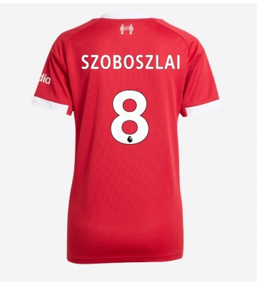 Liverpool Dominik Szoboszlai #8 Replik Heimtrikot Damen 2025-26 Kurzarm